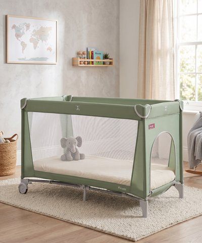 Дитячий складаний манеж Carrello Piccolo CRL-18101 Mint Green фото