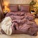 Постельное белье Miomare Сатин-страйп Velvet Plum (75% хлопок) - Сливка MM slin pivtora70 фото 1