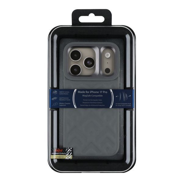 Дизайнерський кейс Nordic Rhomb with MagSafe iPhone 17 Pro Max Gray 0045568gr17prom фото