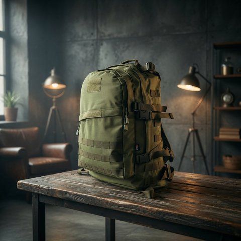 Тактичний штурмовий рюкзак 40 л (Оливковий) ws44731 фото