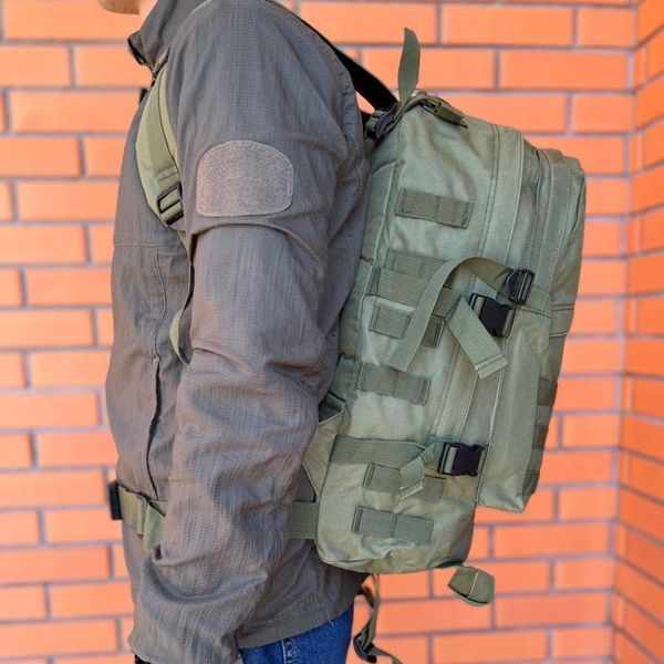 Тактический штурмовой рюкзак 40 л (Оливковый) ws44731 фото