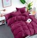 Постельное белье Страйп-сатин Premium (100% хлопок) - Красный RedLL фото 7