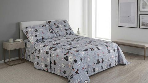 Дитяча постільна білизна Котики - Бязь Gold Lux cats_piv70 фото