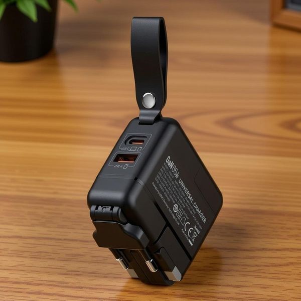 Быстрое сетевое зарядное устройство LDNIO 65W GaN с кабелем USB-C 00046914 фото