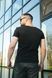 Чоловіча футболка з V-вирізом (Турецький кулір) - Premium Cotton Чорна S 1607686166-01 фото 2