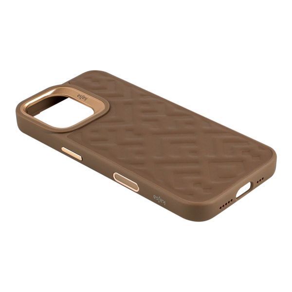 Дизайнерский кейс Nordic Rhomb with MagSafe iPhone 17 Brown 0045568br17 фото