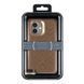 Дизайнерский кейс Nordic Rhomb with MagSafe iPhone 17 Brown 0045568br17 фото 7