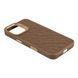 Дизайнерский кейс Nordic Rhomb with MagSafe iPhone 17 Brown 0045568br17 фото 3