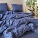 Постільна білизна Miomare Сатин-страйп Royal Deep Blue (75% бавовна) - Синій MM sin pivtora70 фото 6