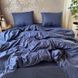 Постільна білизна Miomare Сатин-страйп Royal Deep Blue (75% бавовна) - Синій MM sin pivtora70 фото 4