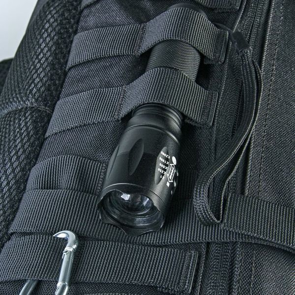 Тактичний штурмовий рюкзак Tactic 1000D 25 л (Чорний) ws34293 фото