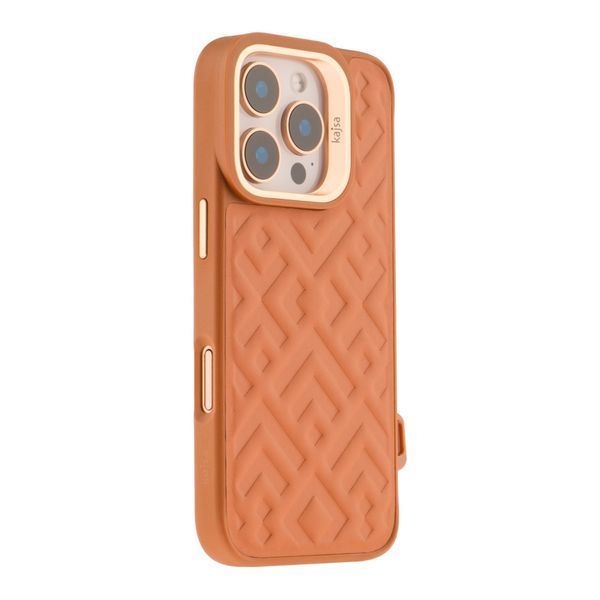 Дизайнерський кейс Nordic Rhomb with MagSafe iPhone 16 Pro Orange 0045568br16pro фото