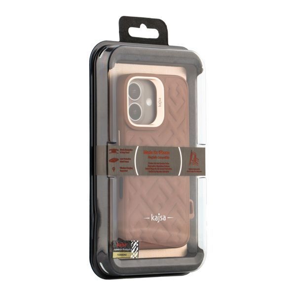 Дизайнерський кейс Nordic Rhomb with MagSafe iPhone 16 Pro Orange 0045568br16pro фото