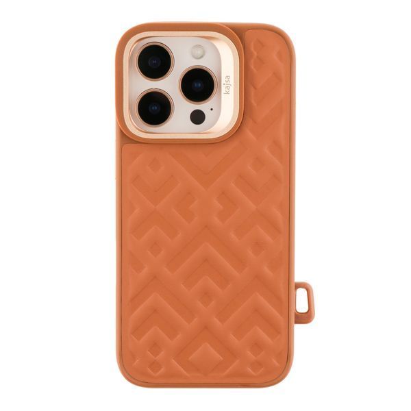 Дизайнерський кейс Nordic Rhomb with MagSafe iPhone 16 Pro Orange 0045568br16pro фото
