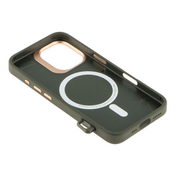 Дизайнерський кейс Nordic Rhomb with MagSafe iPhone 16 Olive 00045568ol фото
