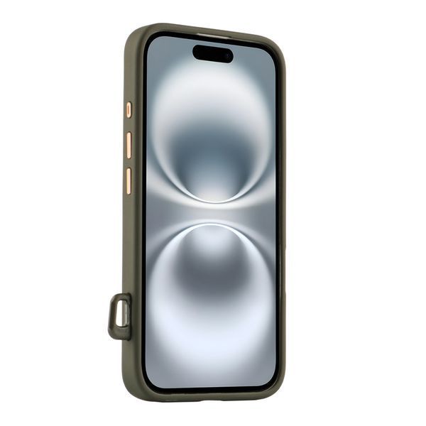 Дизайнерський кейс Nordic Rhomb with MagSafe iPhone 16 Olive 00045568ol фото