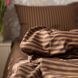 Постільна білизна Бязь Gold Lux &laquo;Коричнева смужка&raquo; kori4polos_dv50 фото 2