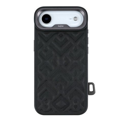 Дизайнерський кейс Nordic Rhomb with MagSafe iPhone 17 Air Black 0045568bl17a фото