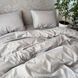 Постельное белье Miomare Сатин-страйп Silver Minimalist (75% хлопок) - Светло-серый MM svsir pivtora70 фото 4