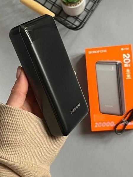 Повербанк Borofone BJ19A 20000 mAh с быстрой зарядкой (PD20W + QC3.0) bj19a фото