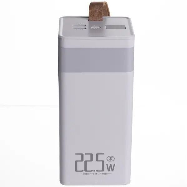 Повербанк LEVINO N-51 50000 mAh (22.5W) з ліхтариком та LED-дисплеєм levino50000 фото