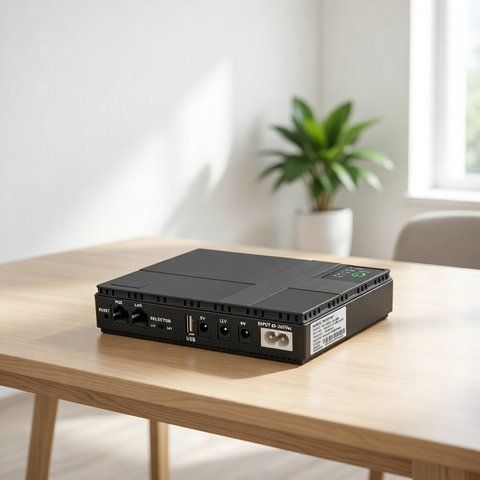 Міні-ДБЖ для роутера та ONU (DC UPS 5V/9V/12V) - безперебійник для інтернету rout фото
